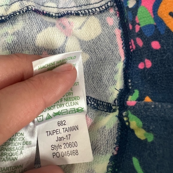 Lilly Pulitzer Women's Size XS Indigo All A Glow Skipper Popover Half Zip Top - Picture 9 of 9